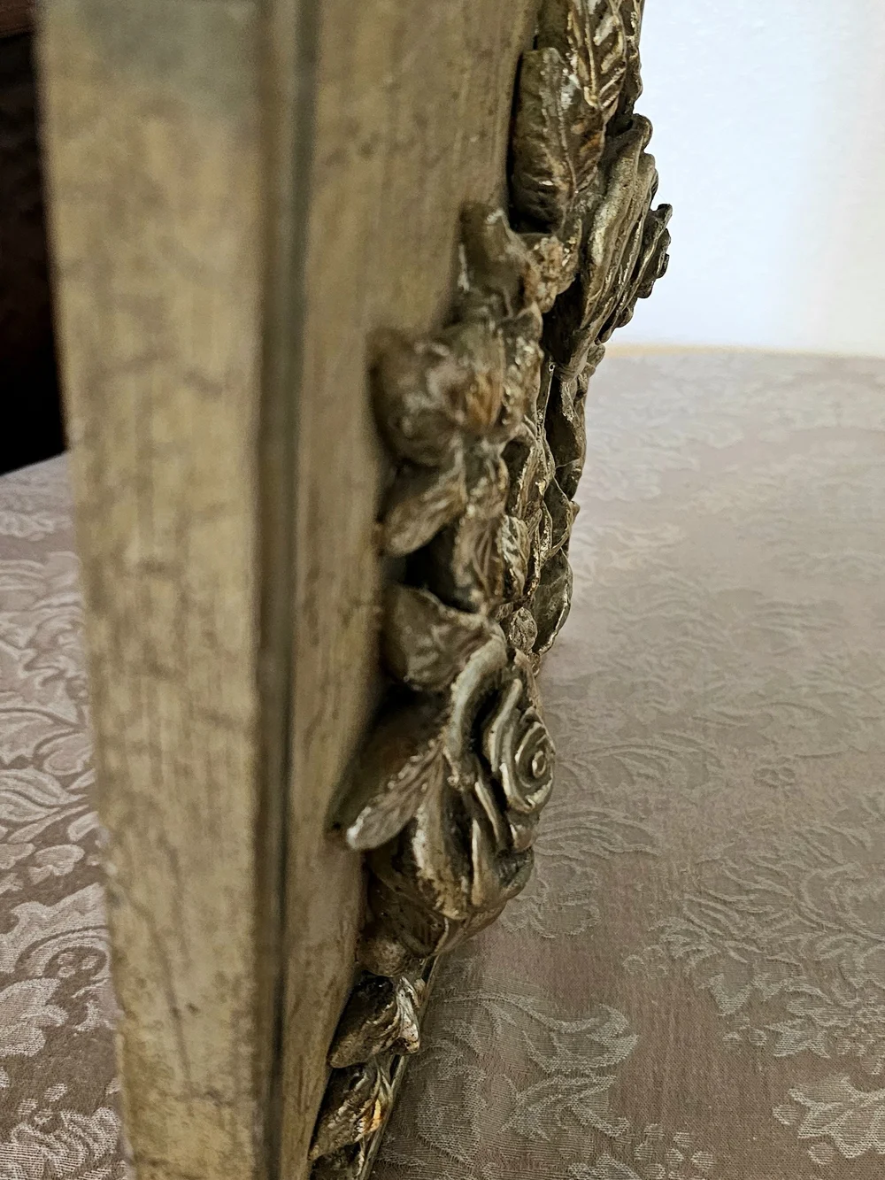 Vintage Rose Relief 3D Wall Art Decor